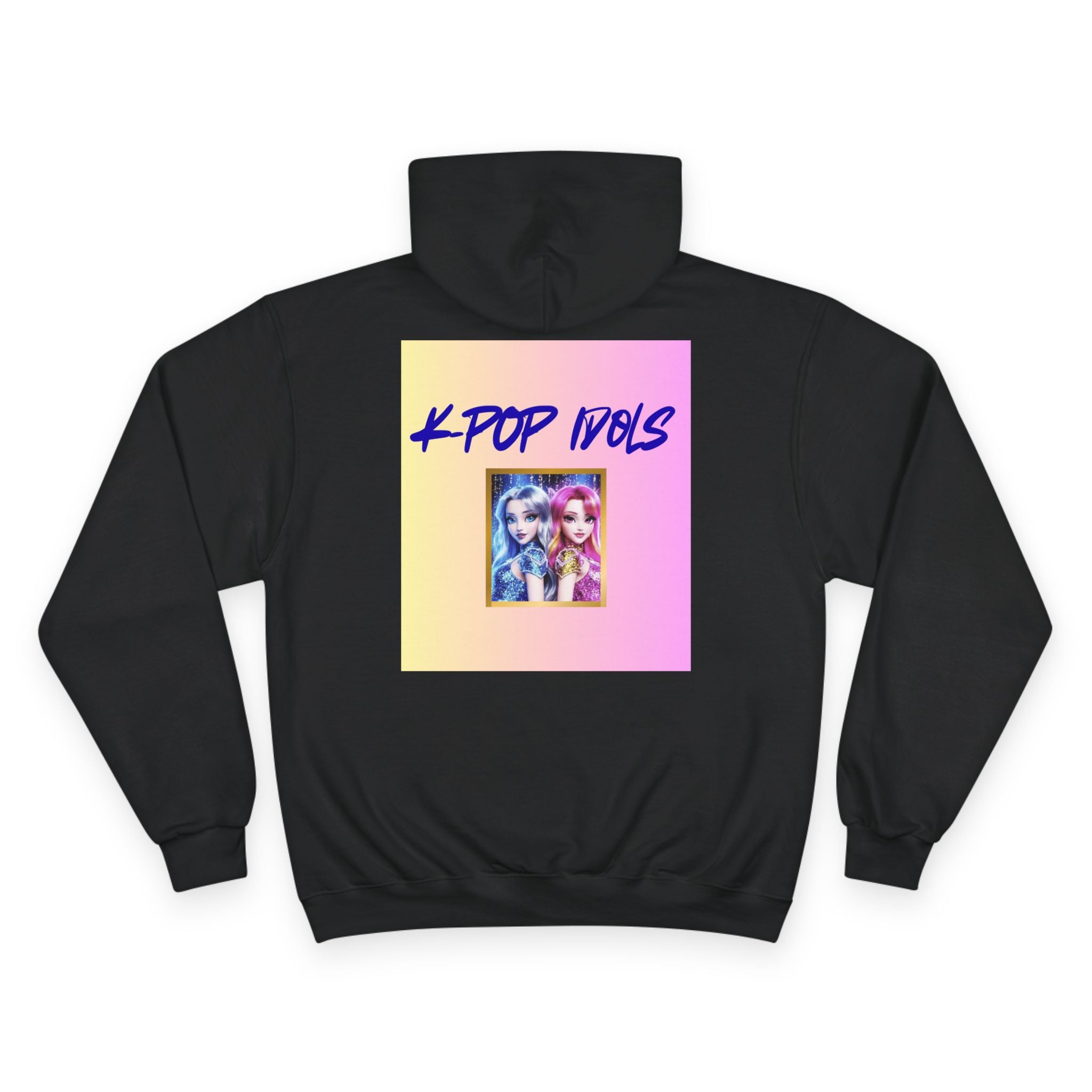 K-Pop Idol Champion Hoodie - Trendy Streetwear, Gift for Fans, Cozy Casual Wear, Perfect for Concerts, Pop Culture Fashion
