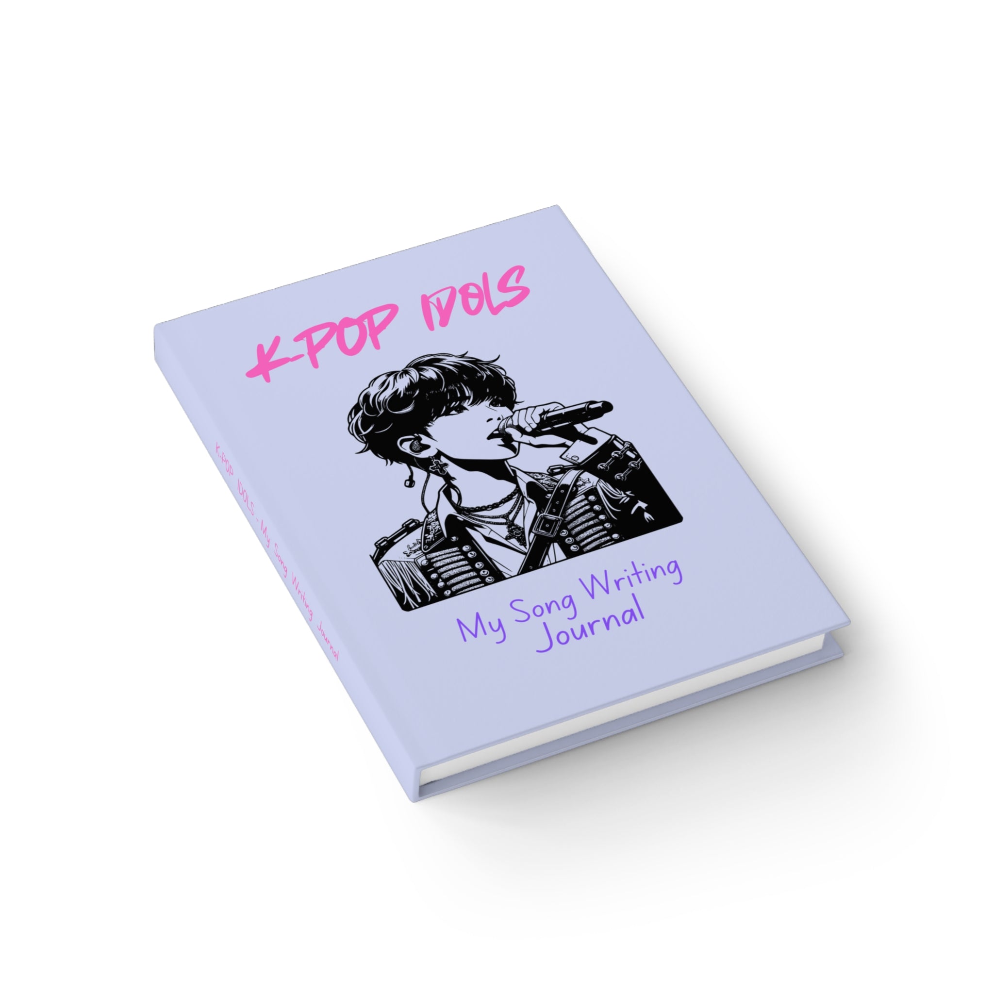 K-Pop Songwriting Journal - Perfect for Music Lovers, Creative Minds, Gift for Fans, Music Inspiration, Musical Memories