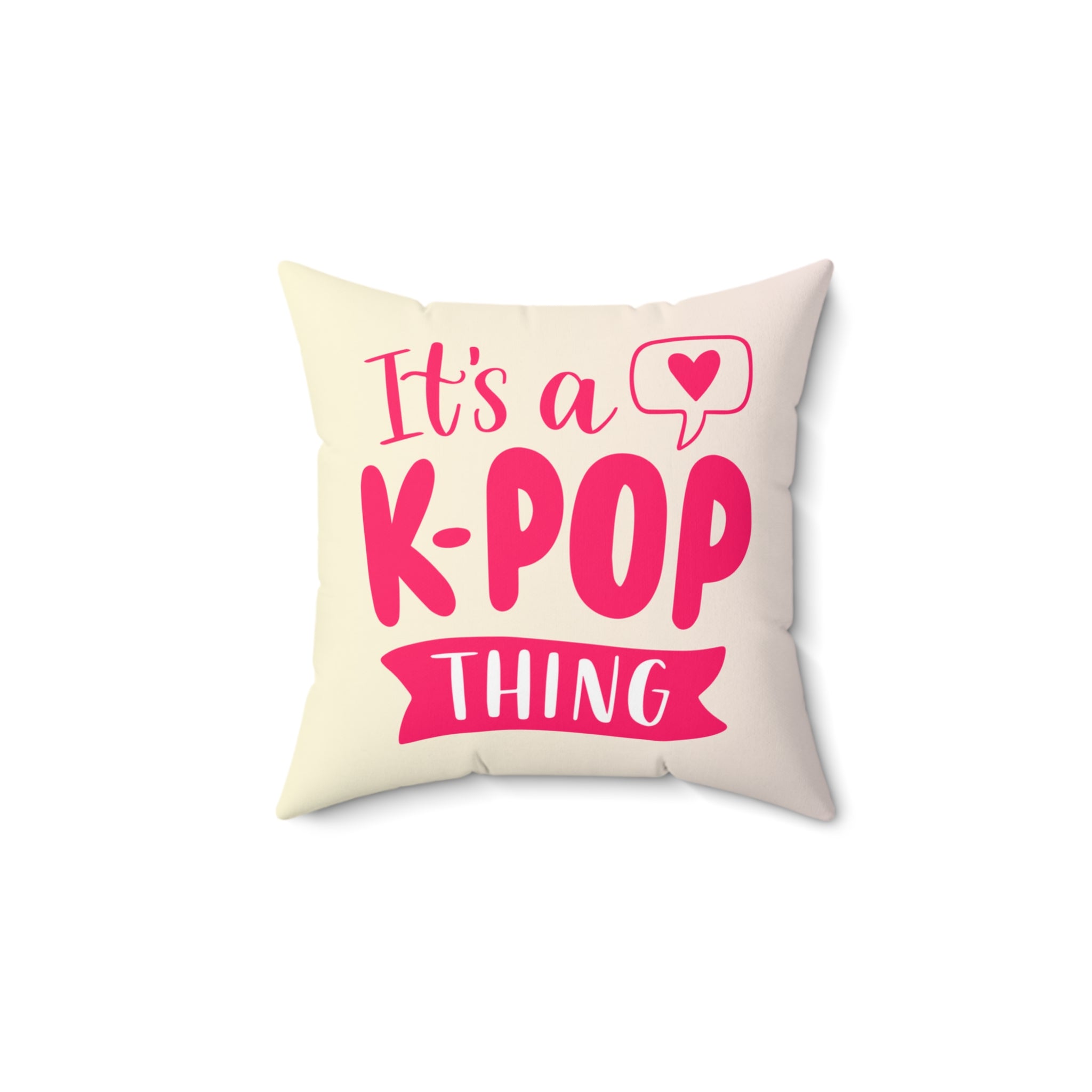 K-Pop Themed Pillow, Cute Accent Decor, Perfect for Fans, Home Decor, Cozy Gift Idea, Room Decoration