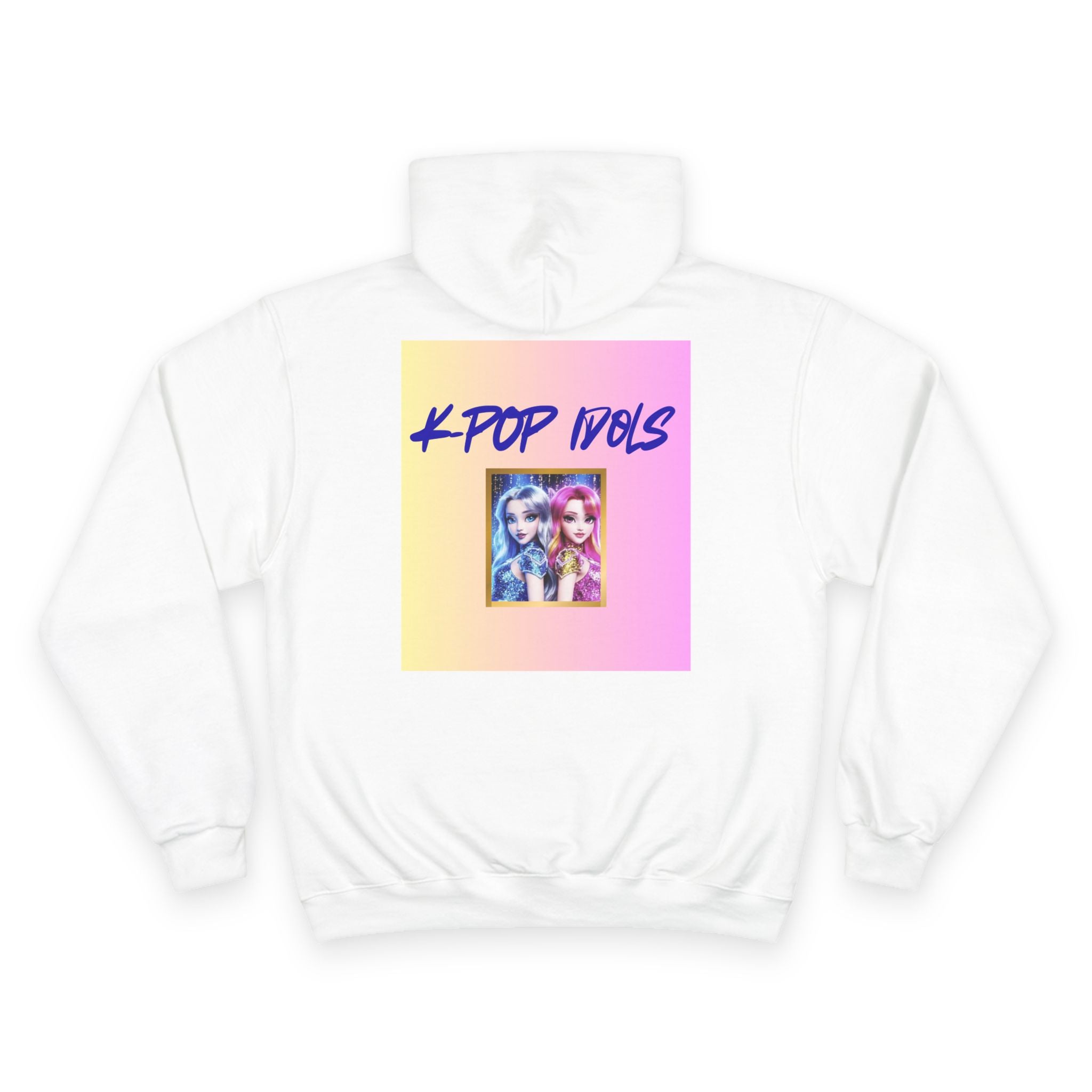 K-Pop Idol Champion Hoodie - Trendy Streetwear, Gift for Fans, Cozy Casual Wear, Perfect for Concerts, Pop Culture Fashion
