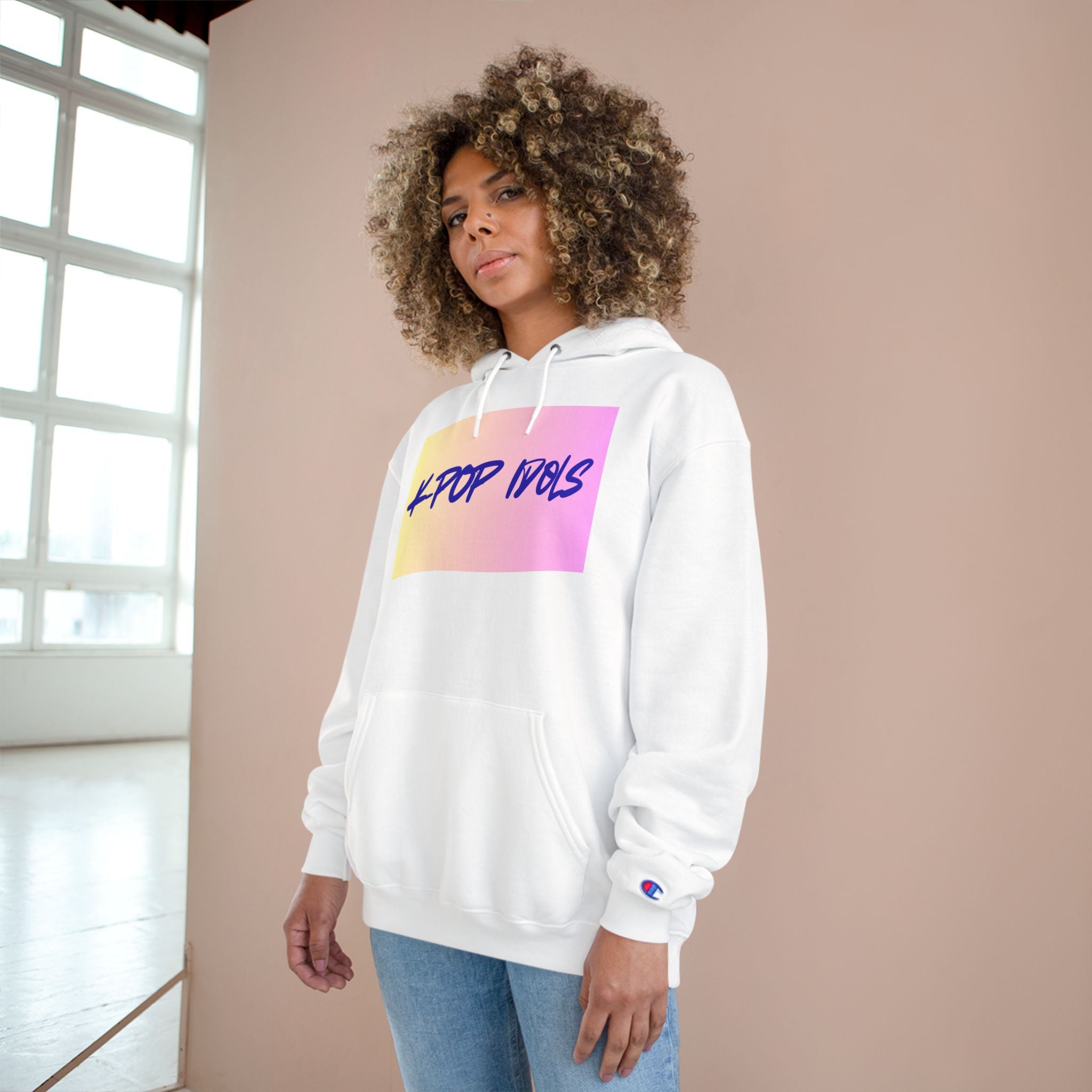K-Pop Idol Champion Hoodie - Trendy Streetwear, Gift for Fans, Cozy Casual Wear, Perfect for Concerts, Pop Culture Fashion