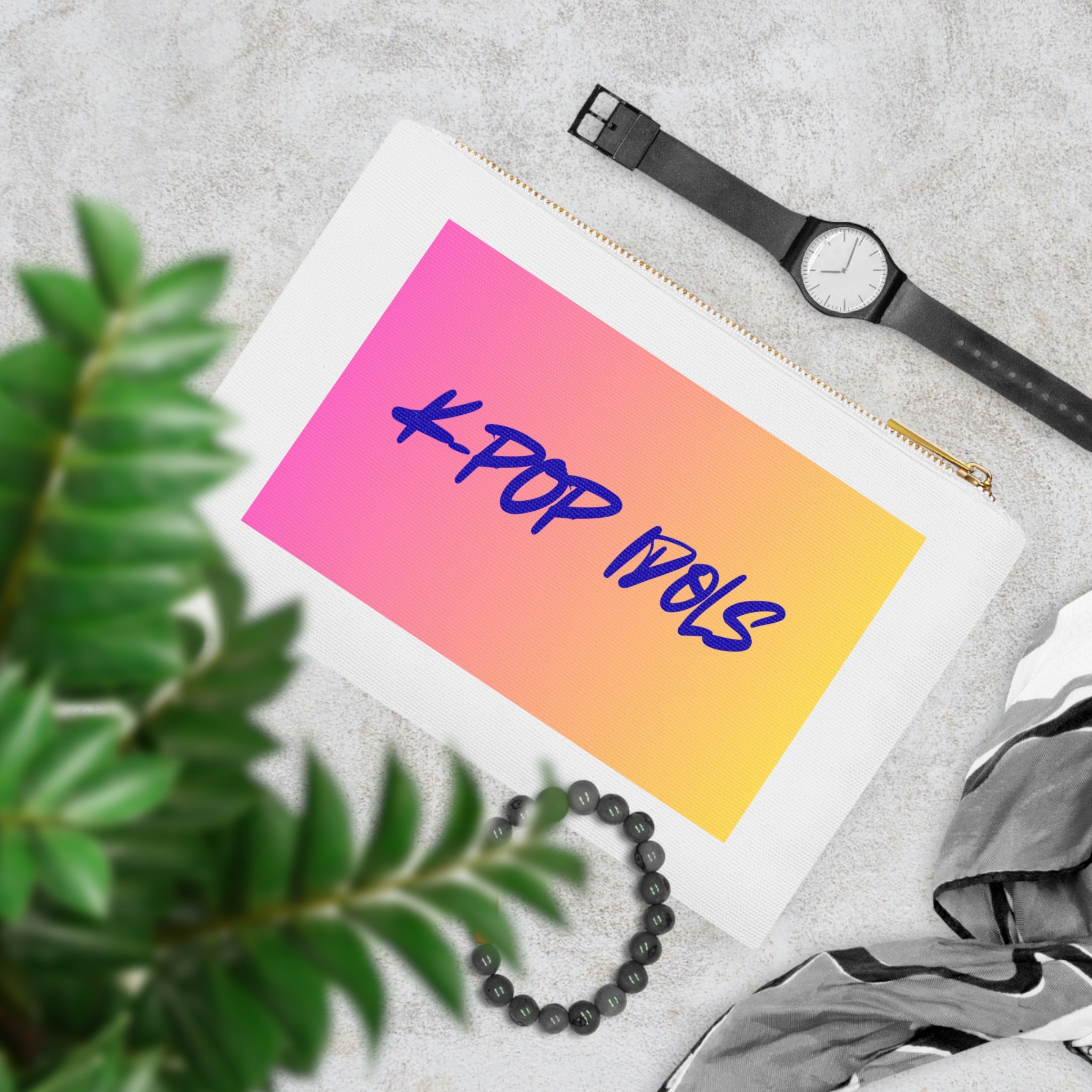 Kpop Idols Cosmetic Bag