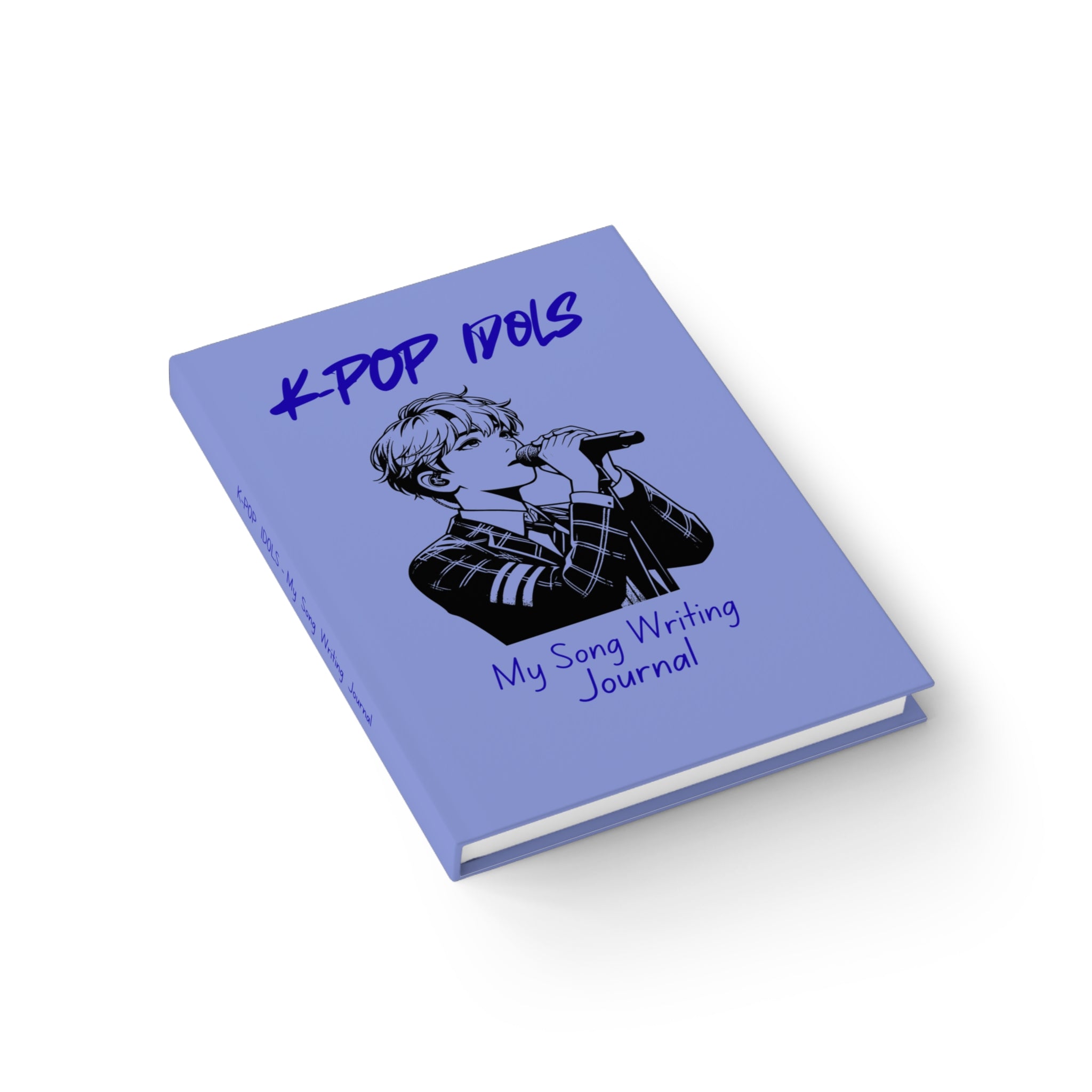 Kpop Songwriting Journal - Ruled Line Notebook for Music Fans