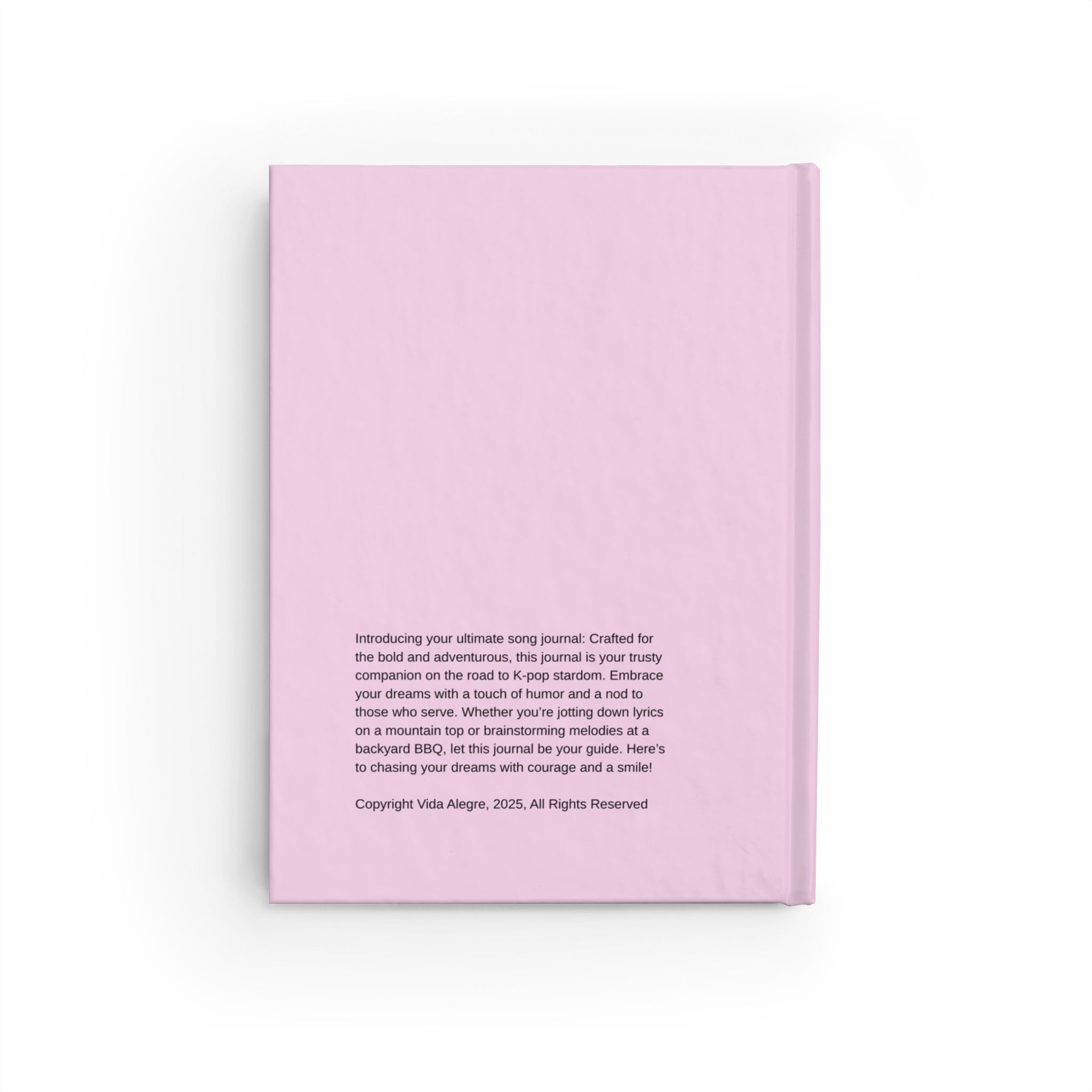 K-Pop Idols Songwriting Journal - Creative Diary, Music Planner, Gift for Musicians, K-Pop Fan Notebook, Lyrical Inspiration