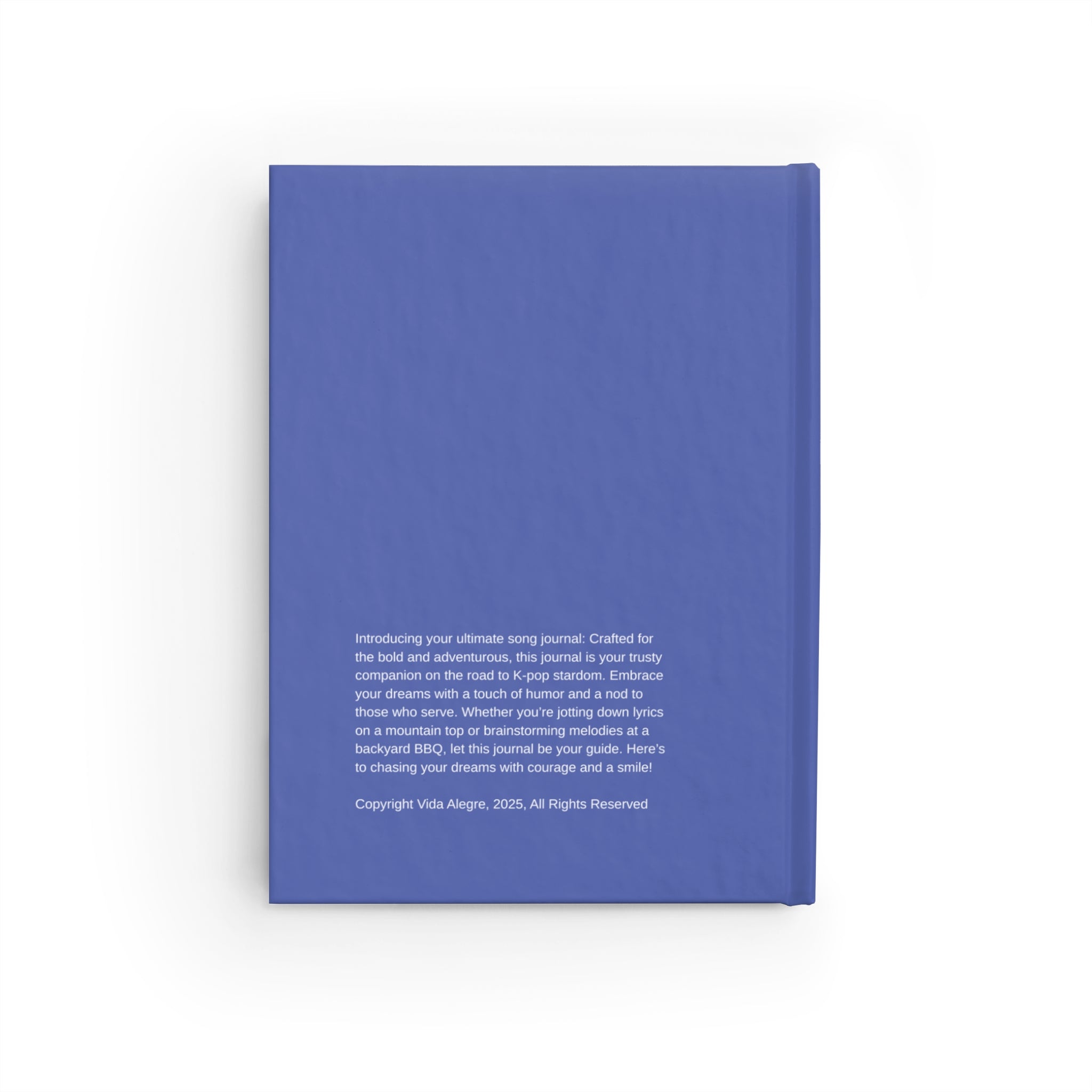 K-Pop Idols Song Writing Journal - Perfect for Music Lovers, Gift for Aspiring Songwriters, Stylish Notebook, Blue Ruled Journal, Fan [...]