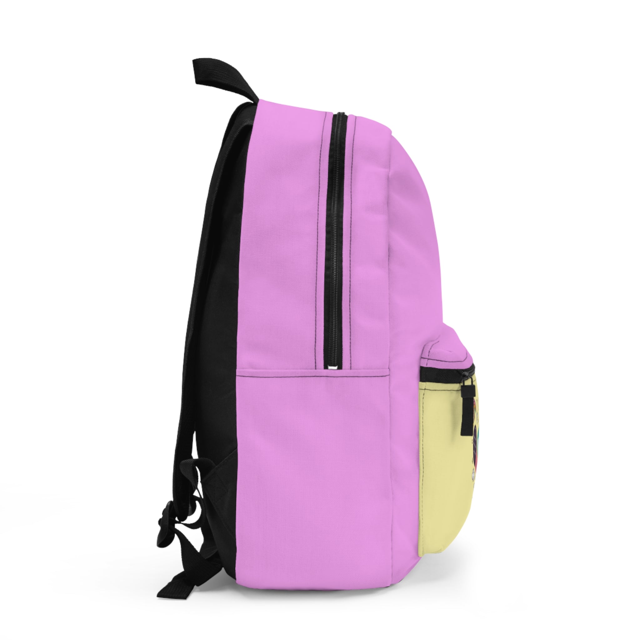 K-Pop Backpack with Cute Design, Trendy School Bag, Music Lover Gift, Pastel Purple Backpack, Fun Fashion Accessory