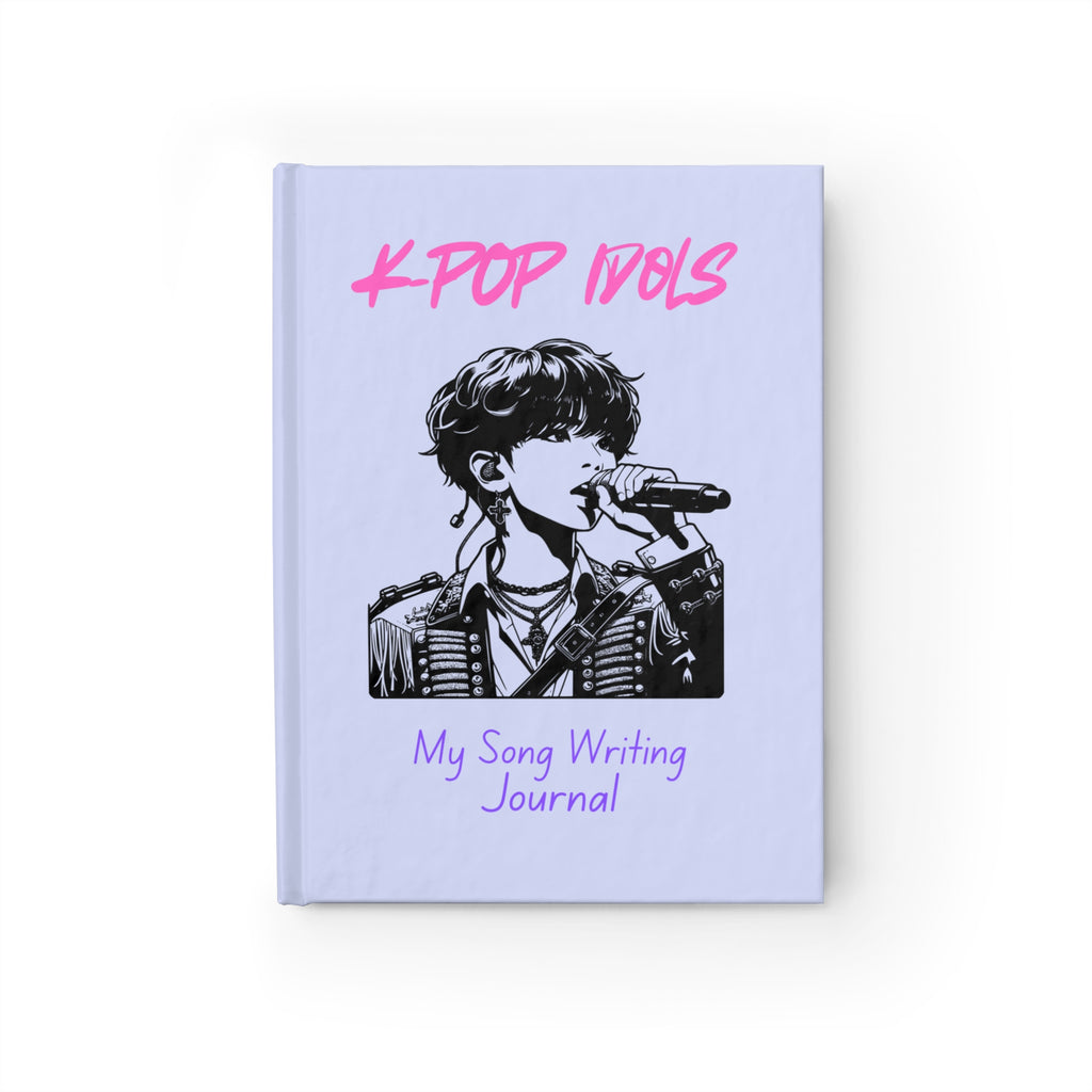 K-Pop Songwriting Journal - Perfect for Music Lovers, Creative Minds, Gift for Fans, Music Inspiration, Musical Memories