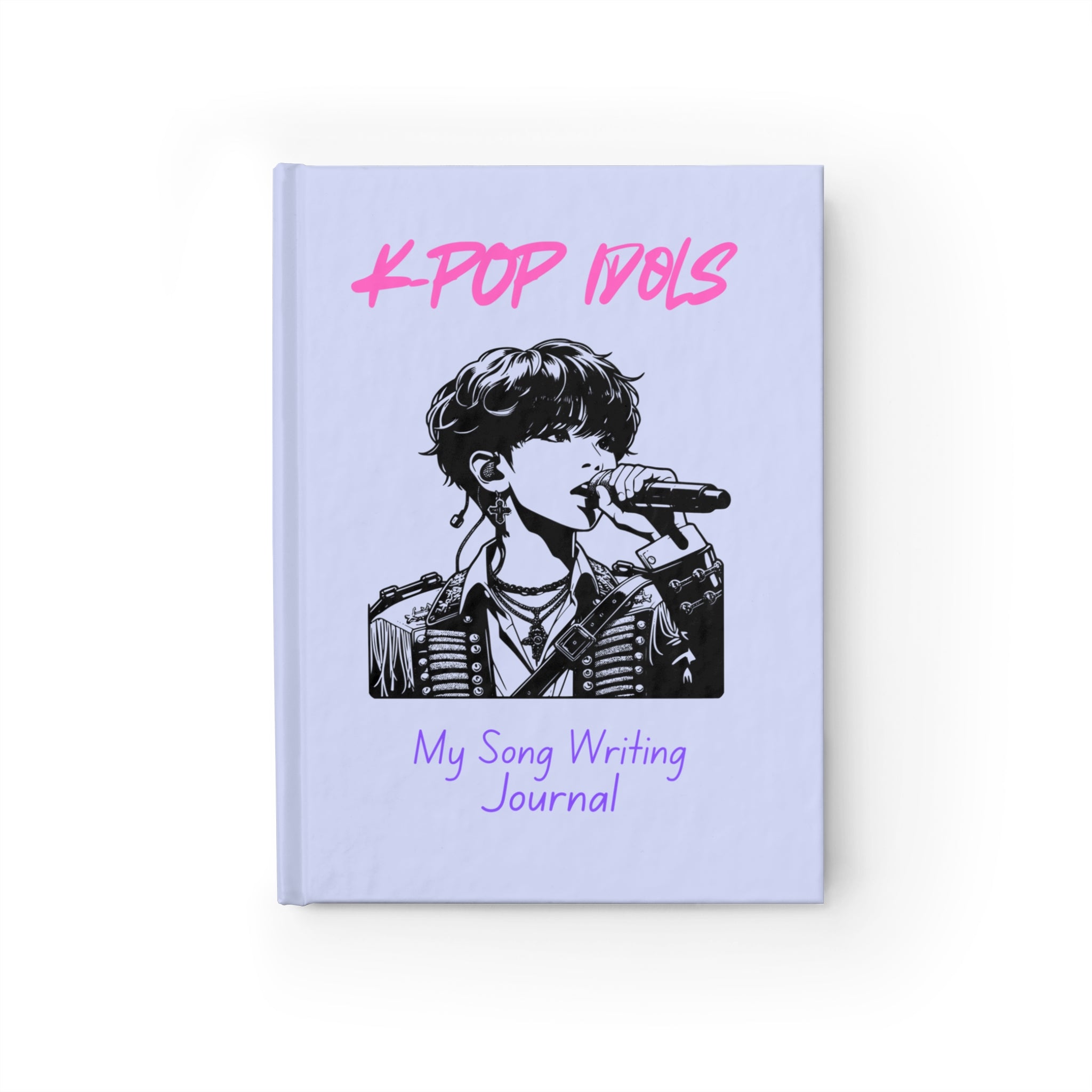 K-Pop Songwriting Journal - Perfect for Music Lovers, Creative Minds, Gift for Fans, Music Inspiration, Musical Memories