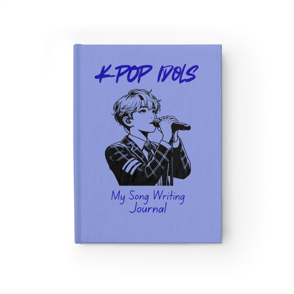 Kpop Songwriting Journal - Ruled Line Notebook for Music Fans
