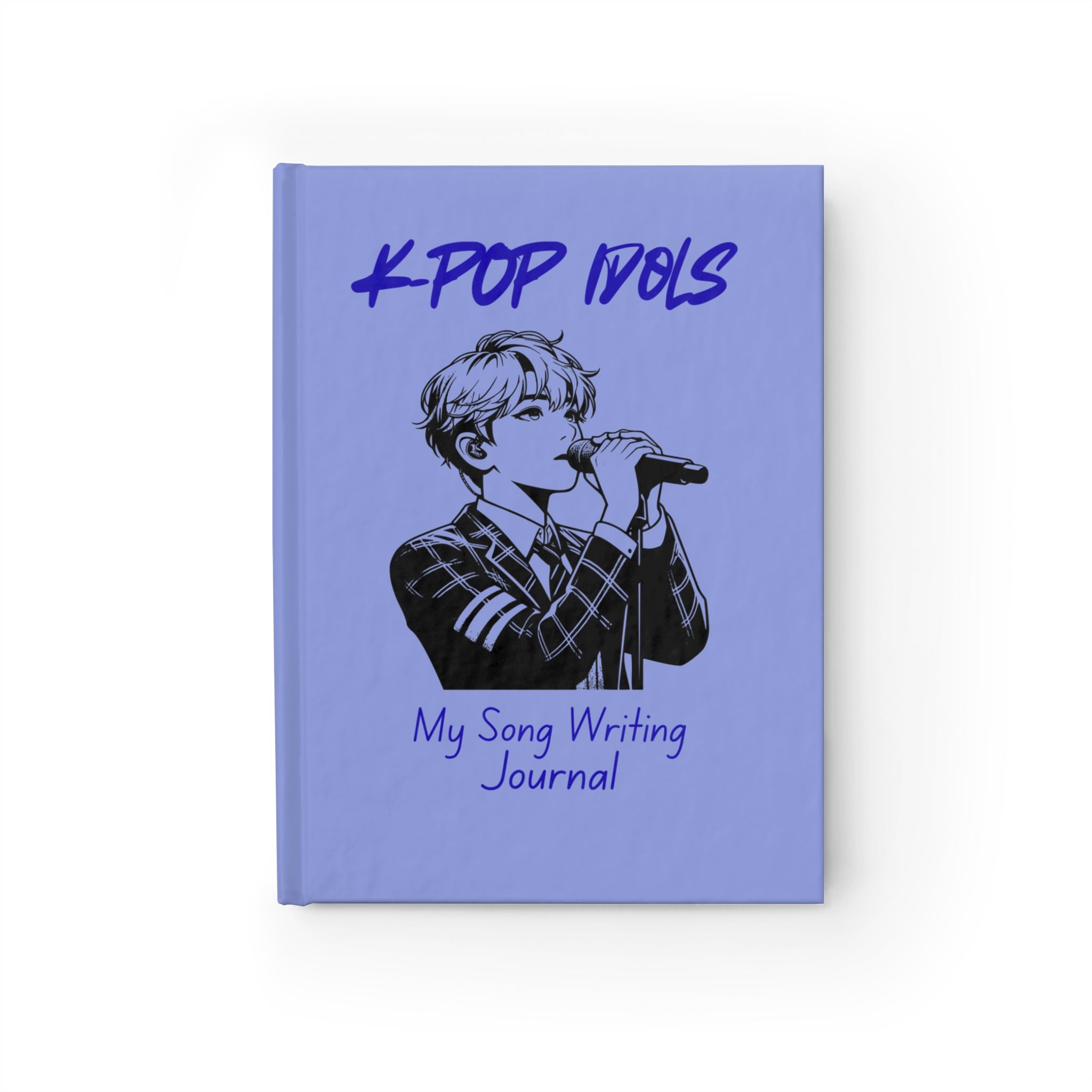 Kpop Songwriting Journal - Ruled Line Notebook for Music Fans