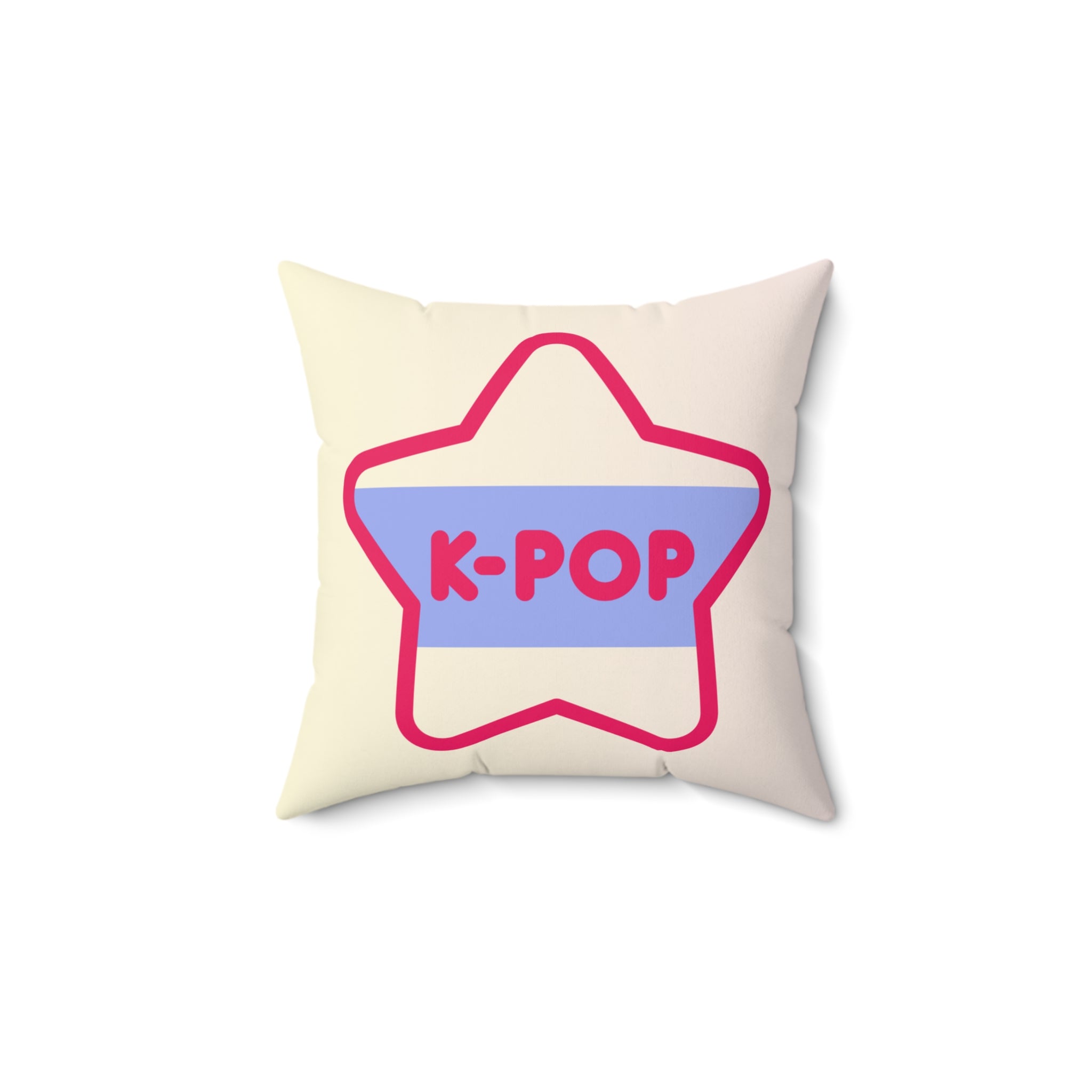 K-Pop Star Decorative Pillow, Trendy Home Decor, Gift for Music Lovers, Cushion for Fans, Unique Room Accent