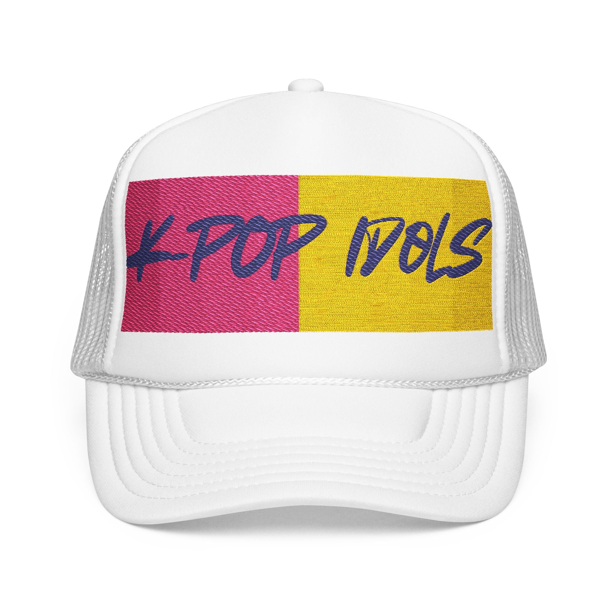 Trucker Hat Kpop Idols Embroidered Cap
