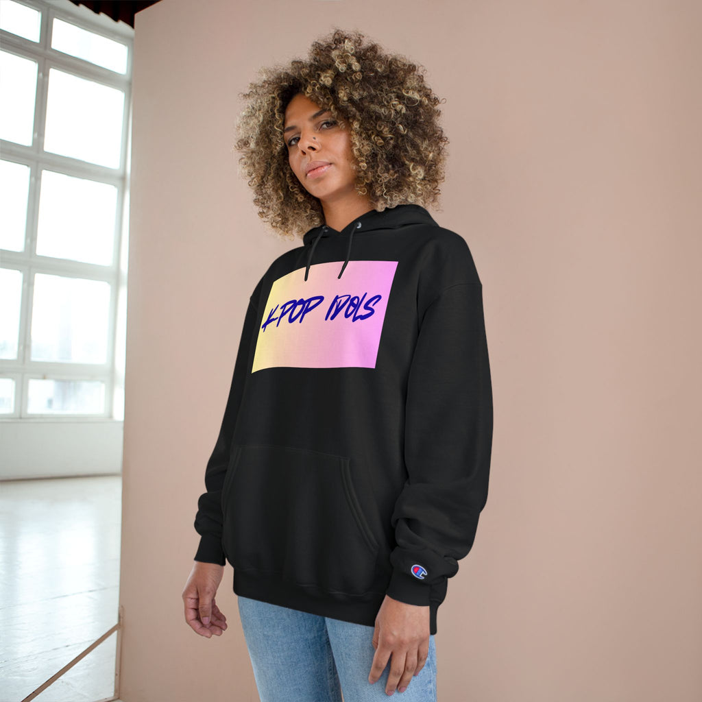 K-Pop Idol Champion Hoodie - Trendy Streetwear, Gift for Fans, Cozy Casual Wear, Perfect for Concerts, Pop Culture Fashion